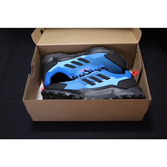 Adidas Terrex Ax4 men's shoes size 10.5 blue primegreen trainers gz3009 nib - Picture 7 of 8